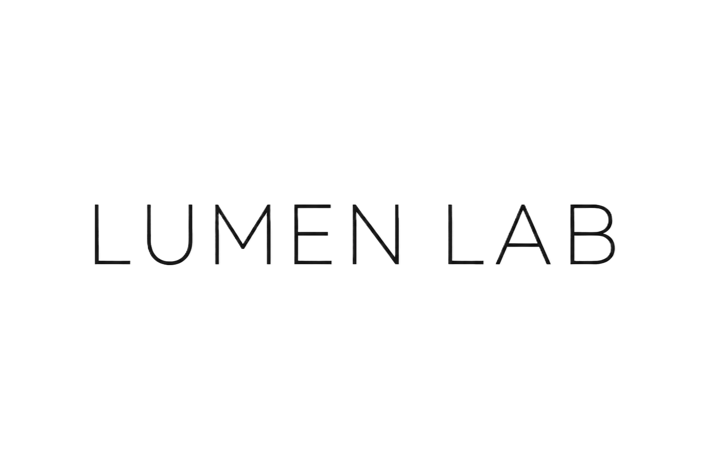 lumen lab wordmark — Example cutout
